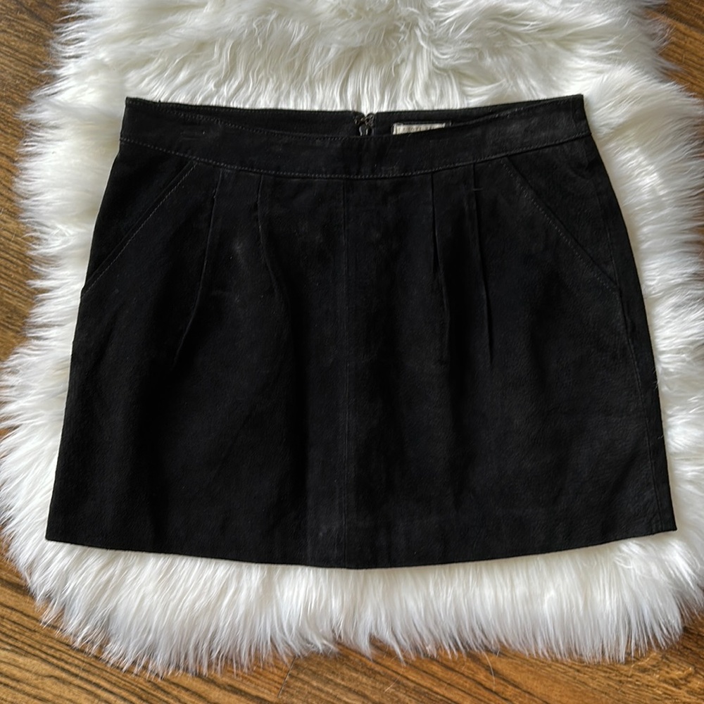 Authentic Suede Mini Skirt - Size 29